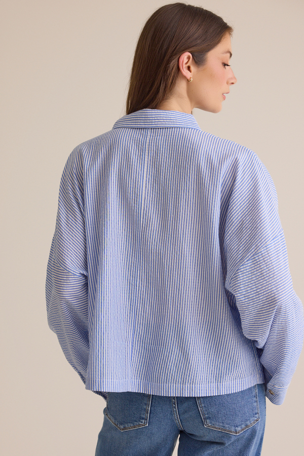 Lillian Button Up Top Detail 5 - Altar'd State