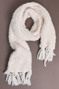 Midnight Trim Fuzzy Scarf Detail 3 - Altar'd State