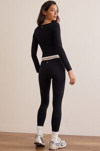 Momentum Polka Dot Leggings Detail 4 - Altar'd State
