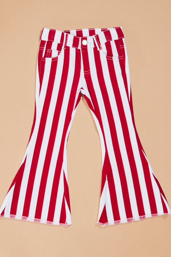Noelle Striped Flares - Altar'd State