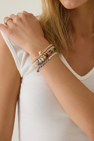 Eliana Beaded Stretch Bracelet - Altar'd State - 