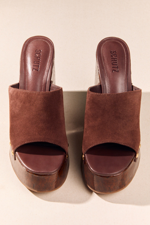 Dalle Suede Wedges by Schutz - Altar'd State