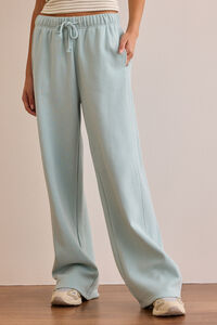 Varsity Wide Leg Sweat Pant Detail 2 - Altar'd State