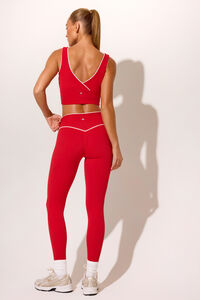 Motion Scalloped Trim Leggings Detail 4 - Altar'd State