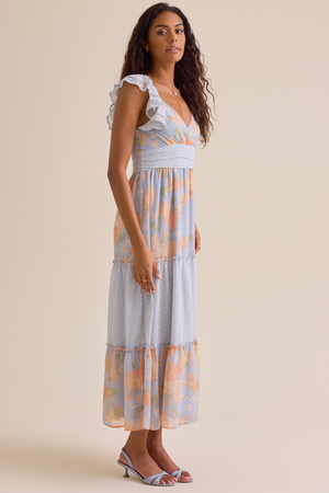 Briselle Floral Maxi Dress - Altar'd State - 