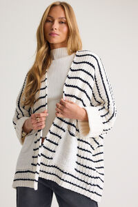 Georgie Chenille Slouch Cardigan Detail 3 - Altar'd State