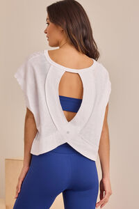 In Motion Circle Back Tee Detail 3 - Altar'd State