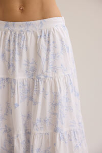 Catherine Floral Midi Skirt Detail 2 - Altar'd State