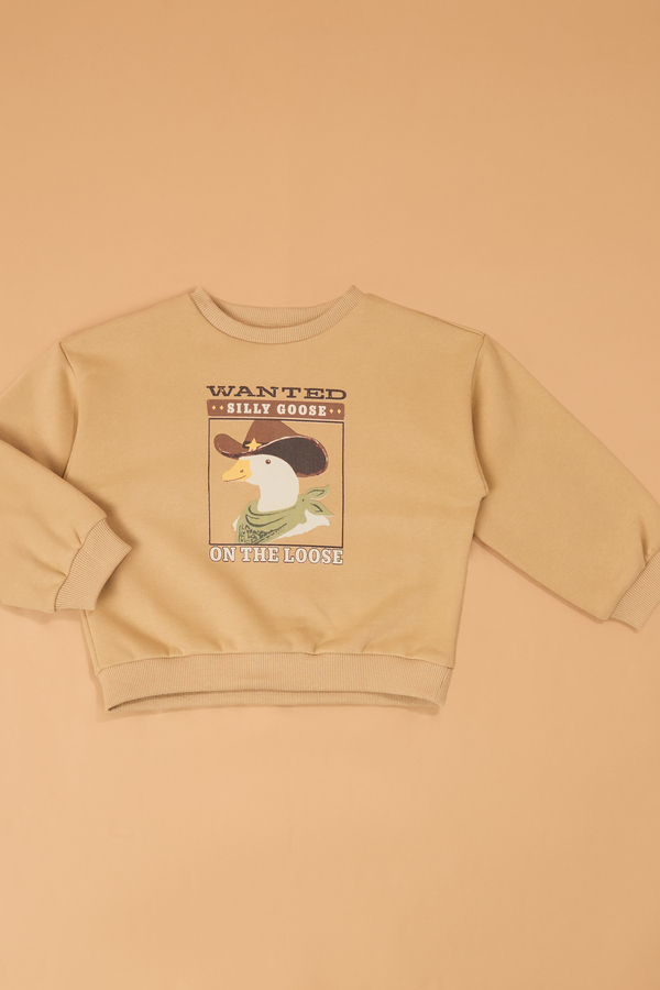 Wanted: Silly Goose Toddler Sweatshirt Detail 2 - Altar'd State