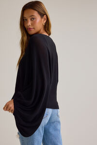 Tabor Dolman Sleeve Top Detail 4 - Altar'd State