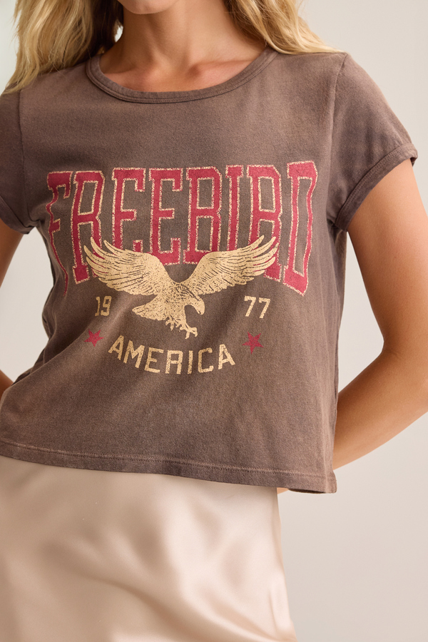 Freebird USA Crop Tee Detail 2 - Altar'd State