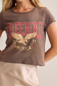 Freebird USA Crop Tee Detail 2 - Altar'd State