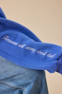 Tomorrow Will Worry About Itself Sweatshirt Detail 6 - Altar'd State