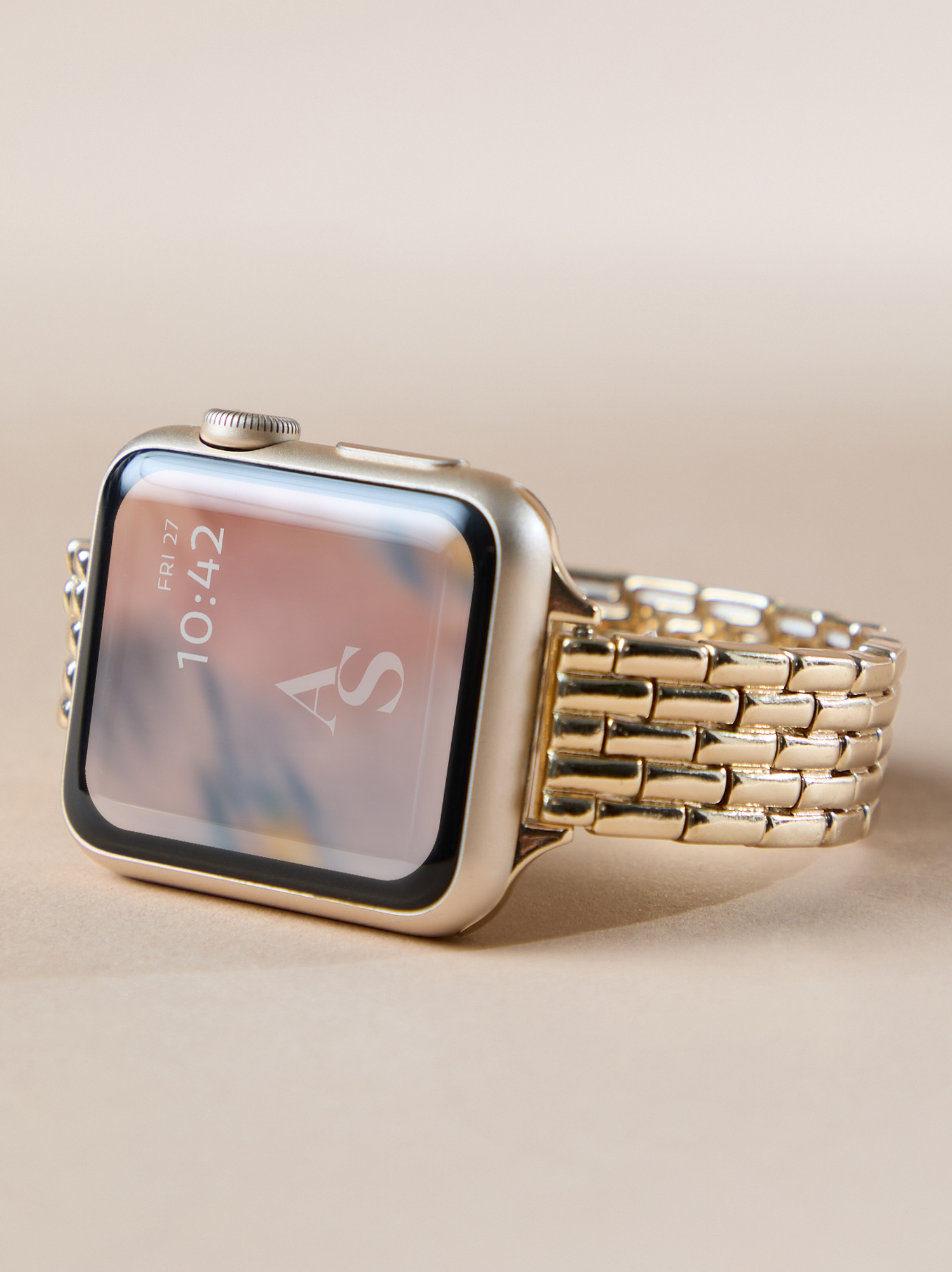 Gold Stretch Link Watchband | Altar'd State