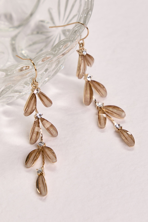Leafy Dangle Earrings - Altar'd State - 