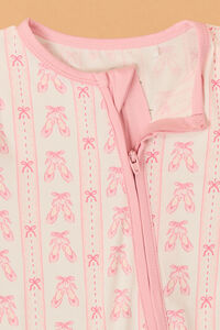 Kimberly Ballet Stripe Romper Detail 3 - Altar'd State