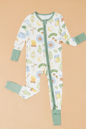 Camping Long Sleeve Romper - Altar'd State - 