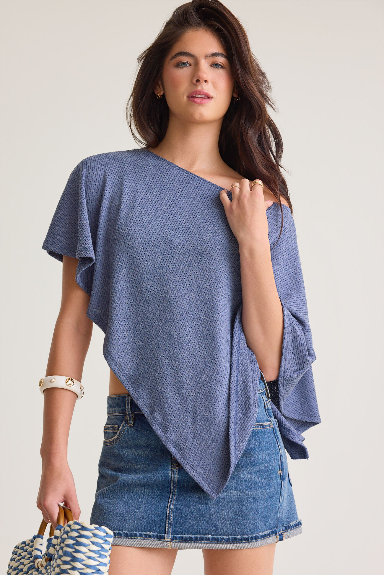 Emery Poncho Top