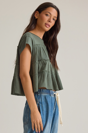 Felicity Tiered Babydoll Top - Altar'd State - 