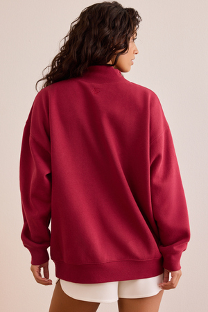 Believe Mock Neck Pullover - Altar'd State - 
