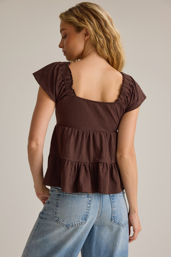 Leylani Tiered Babydoll Top Detail 4 - Altar'd State