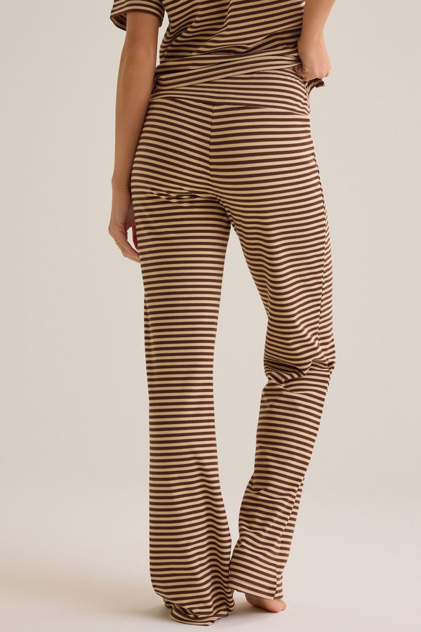 Alaya Stripe Lounge Pant Detail 4 - Altar'd State