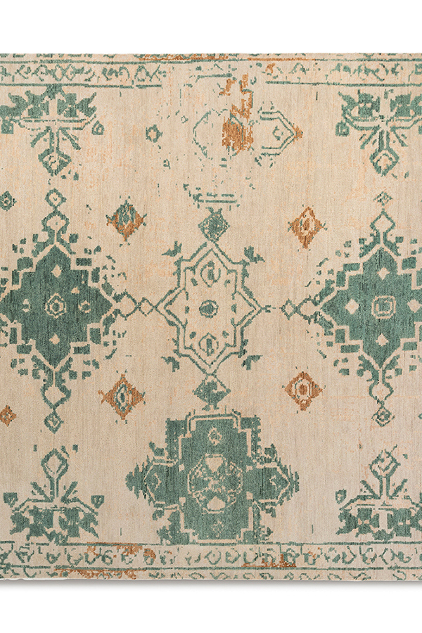 Wisteria Handknotted Rug Detail 2 - Altar'd State