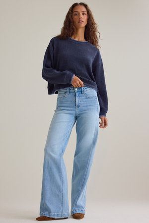 Reanna Ribbed Knit Top - Altar'd State - 