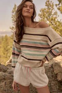 Field Day Stripe Sweater - Altar'd State