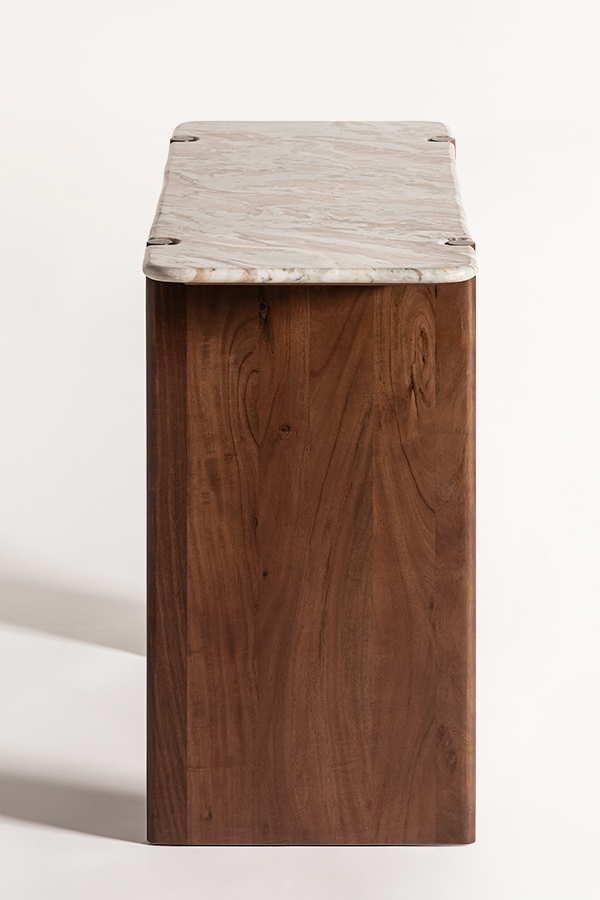 Moss Wood Console/Desk Detail 4 - Altar'd State