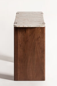 Moss Wood Console/Desk Detail 4 - Altar'd State
