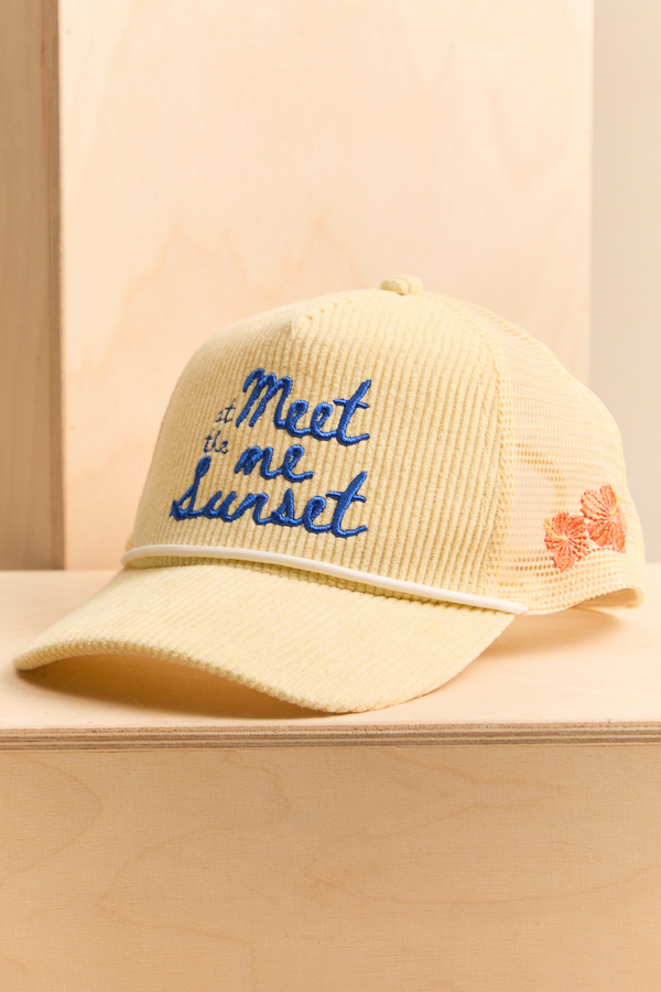 Meet Me at the Sunset Cord Hat - Altar'd State