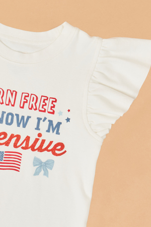 Born Free Ruffle Sleeve Tee - Altar'd State - 