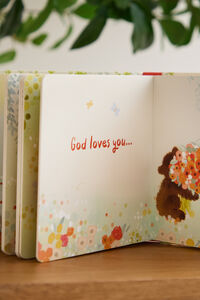 God Loves You Bear Book Detail 3 - Altar'd State