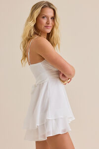 Luna Double Layer Romper Detail 3 - Altar'd State