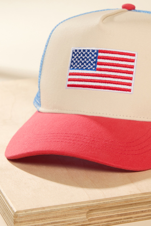 American Flag Trucker Hat - Altar'd State - 