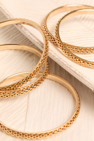 Chain Bangle Set - Altar'd State