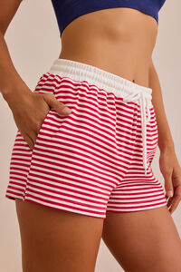 Luxe Stripe Lounge Short Detail 4 - Altar'd State