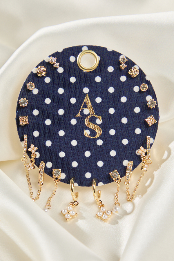 18k Gold Polka Dot Earring Pack - Altar'd State