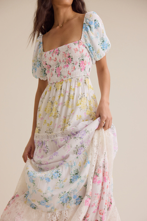 Harlie Floral Maxi Dress - Altar'd State - 