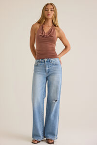 Brylee Halter Tie Top Detail 3 - Altar'd State