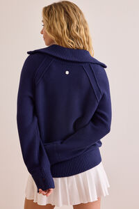 Pursuit Pullover Quarter Zip Detail 5 - Altar'd State