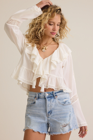 Anya Denim Short - Altar'd State - 