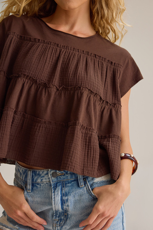 Felicity Tiered Babydoll Top - Altar'd State