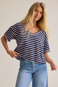 Sheridan V-Neck Top Detail 3 - Altar'd State