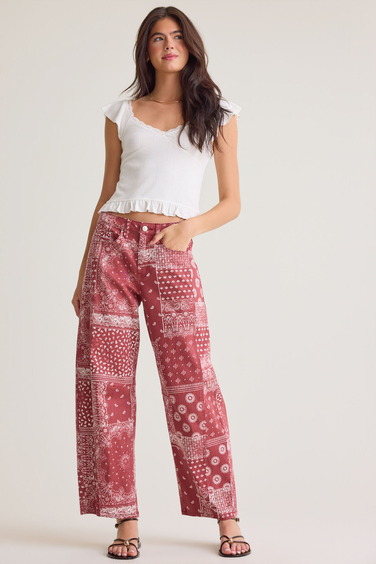 Averi Pointelle Top