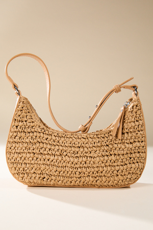 Pura Vida Straw Shoulder Bag - Altar'd State - 