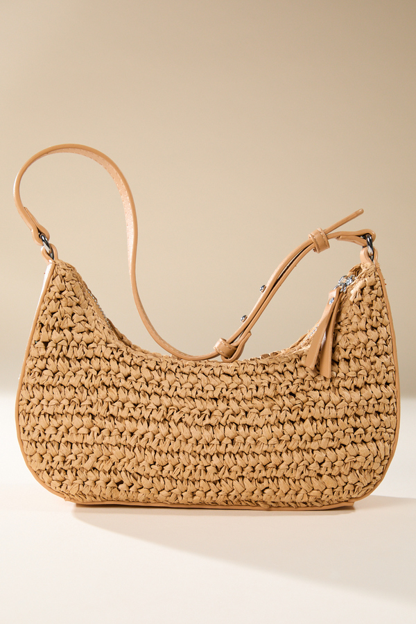 Pura Vida Straw Shoulder Bag - Altar'd State