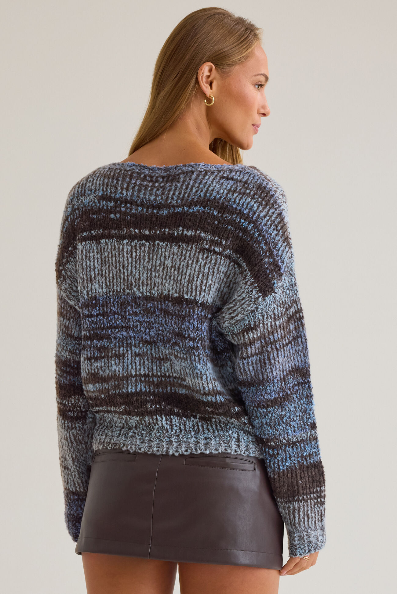 Heidi Striped Pullover Sweater