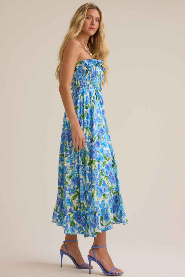 sachin and babi light blue dress City Chic Women's Tiffany Strapless Midi Dress main image 1